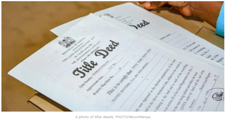 Why a Title Deed Alone Is NOT Proof of Ownership in Kenya (2026 Guide)